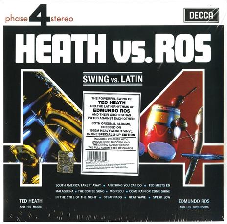 Heath vs. Ros vols. 1 & 2 - Vinile LP di Edmundo Ros,Ted Heath - 2