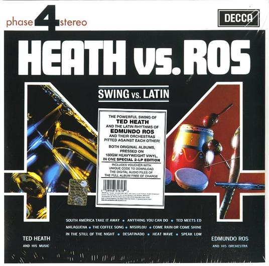 Heath vs. Ros vols. 1 & 2 - Vinile LP di Edmundo Ros,Ted Heath - 2