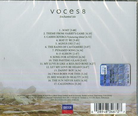 Enchanted Isle - CD Audio di Voces8 - 2