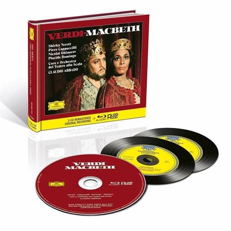Macbeth - CD Audio + Blu-Ray Audio di Placido Domingo,Giuseppe Verdi,Claudio Abbado,Orchestra del Teatro alla Scala di Milano