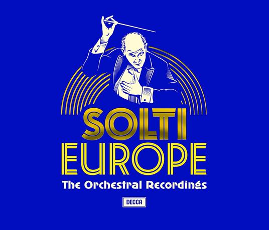Solti in Europe (45 CD + 2 DVD) - CD Audio + DVD di Georg Solti