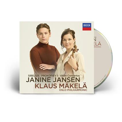Violin Concertos - CD Audio di Jean Sibelius,Oslo Philharmonic Orchestra,Janine Jansen,Klaus Mäkelä