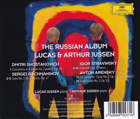 Russian Album - CD Audio di Lucas & Arthur Jussen - 2