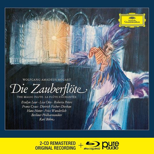 Il flauto magico (Die Zauberflöte) - CD Audio + Blu-Ray Audio di Wolfgang Amadeus Mozart,Berliner Philharmoniker,Karl Böhm