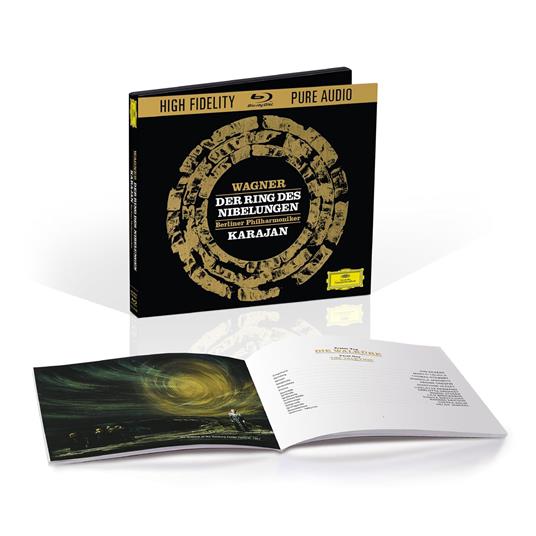 Der Ring Des Nibelungen (Blu-ray Audio - Limited Edition) - Blu-ray Audio di Richard Wagner,Herbert Von Karajan,Berliner Philharmoniker