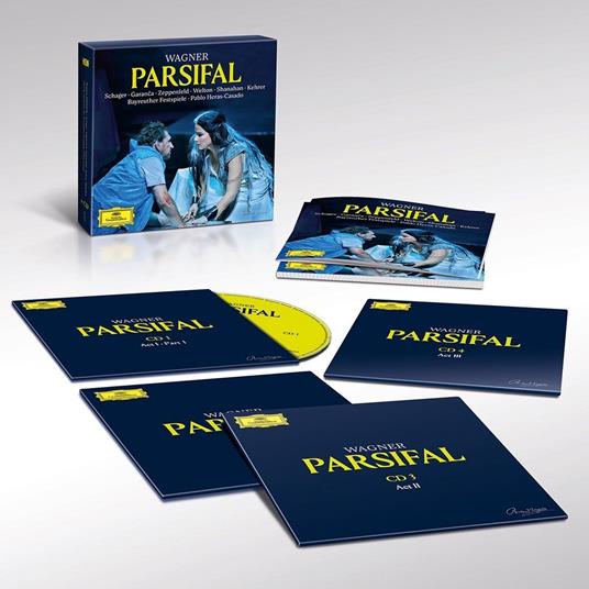 Parsifal (Bayreuth 2023) - CD Audio di Richard Wagner,Elina Garanca,Andreas Schager,Pablo Heras-Casado - 2