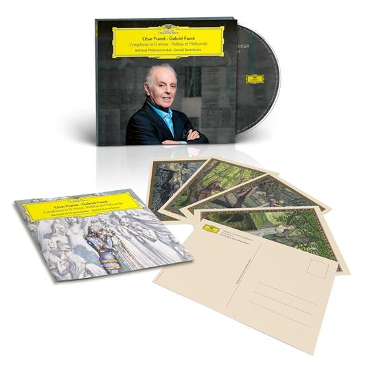 Sinfonia in Re - Pelléas et Mélisande - CD Audio di César Franck,Gabriel Fauré,Berliner Philharmoniker,Daniel Barenboim - 2