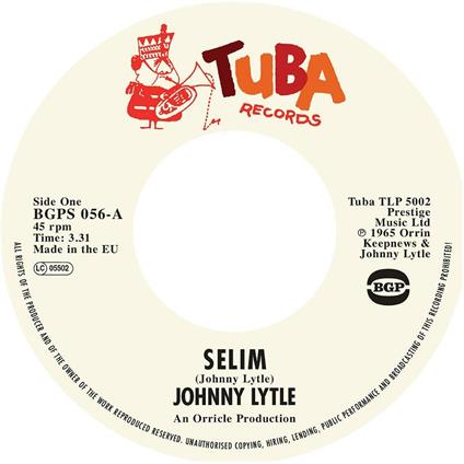 Selim/The Man - Vinile 7'' di Johnny Lytle