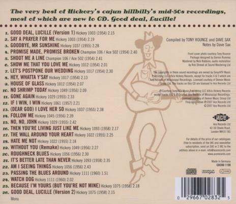 Hickory's Cajun Hillbilly - CD Audio di Al Terry - 2
