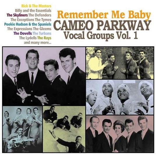 Remember Me Baby. Cameo Parkway Vocals Group vol.1 - CD Audio