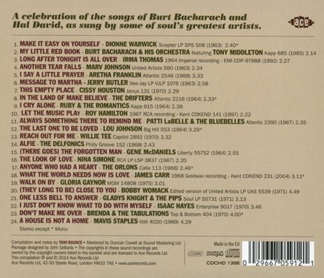 Let the Music Play. Black America Sings Bacharach - CD Audio - 2