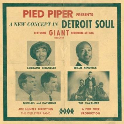 Pied Piper Presents a New Concept in Detroit Soul - CD Audio