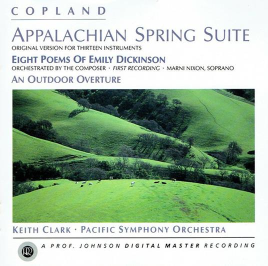 Appalachian Spring - CD Audio di Aaron Copland