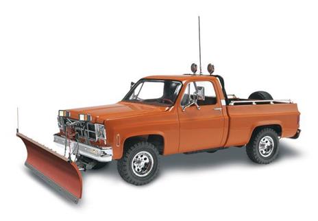 Revell GMC Pickup w/ Snow Plow Modellino di gatto delle nevi Kit di montaggio 1:24 - 2