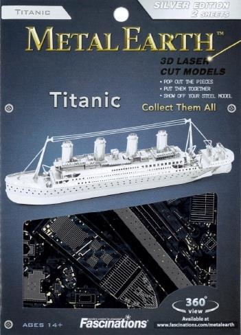 Titanic Metal Earth 3D Model Kit MMS030