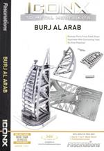 Burj Al Arab Dubai Metal Earth 3D Model Kit ICX012