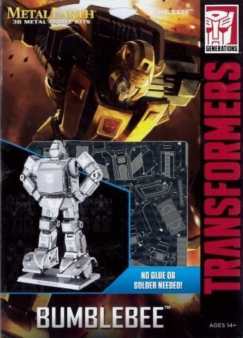 Bumblebee Transformers Metal Earth 3D Model Kit MMS301 - 2