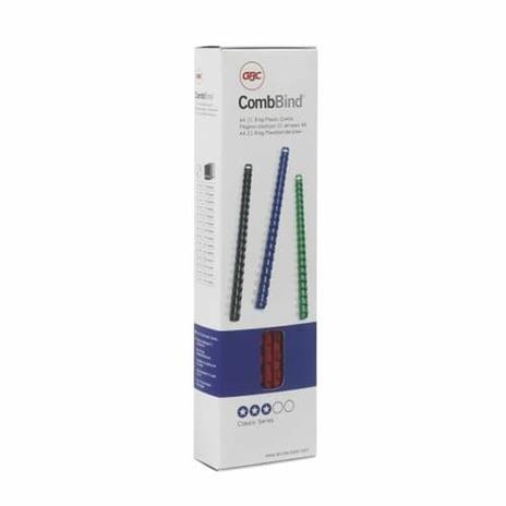 GBC Anelli plastici CombBind neri 12 mm (100) - 3