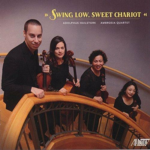 Swing Low, Sweet Chariot - CD Audio di Adolphus Hailstork,Ambrosia Quartet