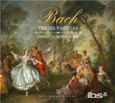 The Six Partitas - CD Audio di Johann Sebastian Bach