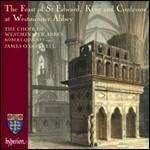 The Feast of St. Edward - CD Audio di Westminster Cathedral Choir