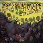 Concerti per viola - CD Audio di Bela Bartok,Miklos Rozsa,Andrew Litton,Bergen Philharmonic Orchestra,Lawrence Power