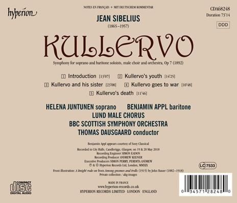 Kullervo - CD Audio di Jean Sibelius,BBC Scottish Symphony Orchestra - 2