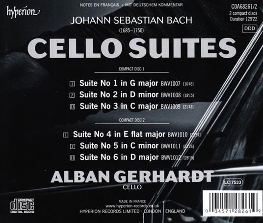 Suites per violoncello - CD Audio di Johann Sebastian Bach - 2