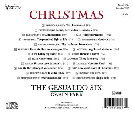 Christmas - CD Audio di Gesualdo Six - 2