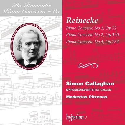 Piano Concertos - CD Audio di Carl Heinrich Reinecke,Simon Callaghan