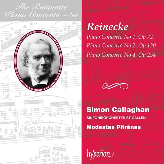 Piano Concertos - CD Audio di Carl Heinrich Reinecke,Simon Callaghan