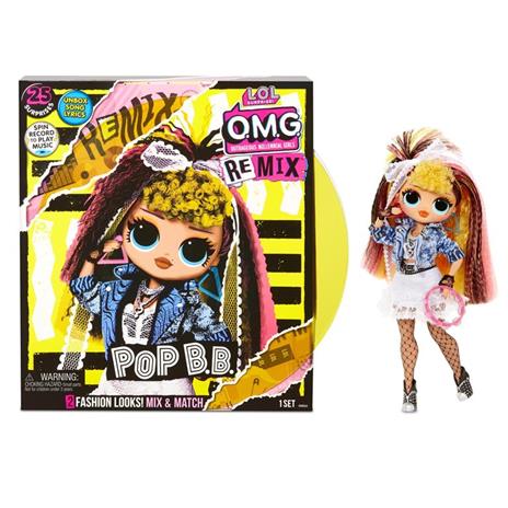 L.O.L. Surprise: OMG Remix - Pop B.B. (Assortimento 4 Personaggi) - 7