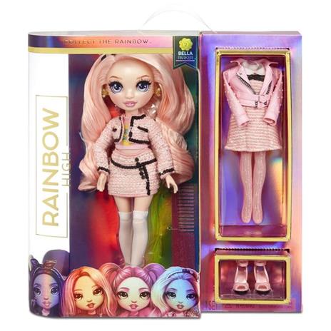 Rainbow High Fashion Doll Bella Parker (Pink) - 3