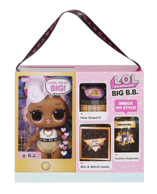 L.O.L. Surprise: Big B.B. Doll 11.6In/29,5Cm (Assortimento 3 Personaggi) - 5