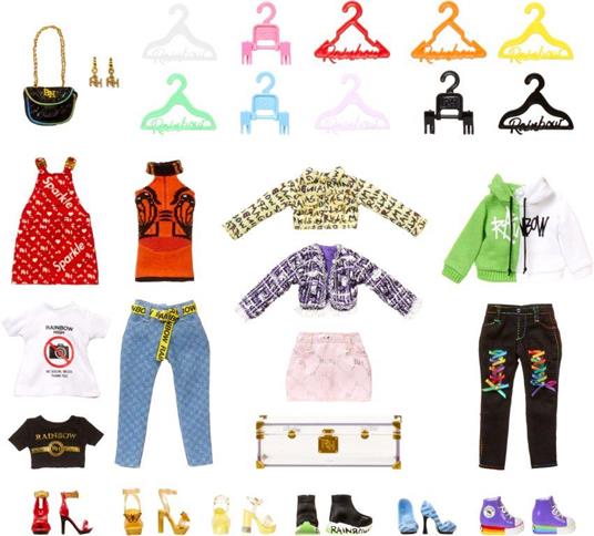 Rainbow High Deluxe Fashion Closet - Giochi Preziosi - Bambole Fashion -  Giocattoli