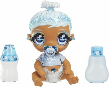 Glitter Babyz Doll Light Blue Snowflake