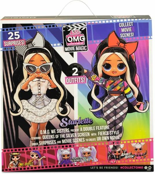L.O.L. Surprise Omg Movie Magic Doll Style 3 - L.O.L. Surprise - Casa delle  bambole e Playset - Giocattoli | IBS