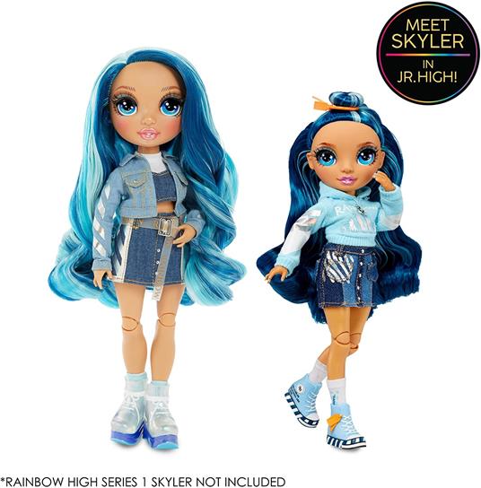 Rainbow High Junior High Fashion Doll - Skyler Bradshaw (Blue) - 4