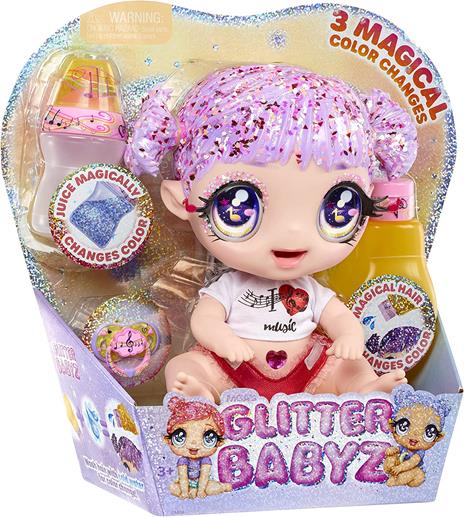 Glitter Babyz Doll Series 2 - Melody Highnote (Music) - 2