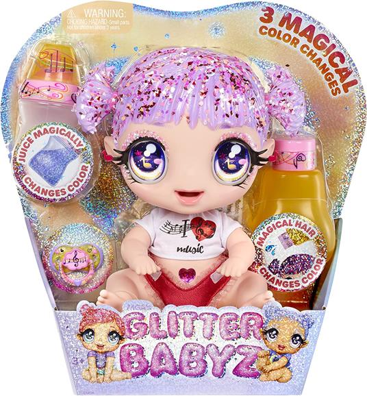 Glitter Babyz Doll Series 2 - Melody Highnote (Music) - 3