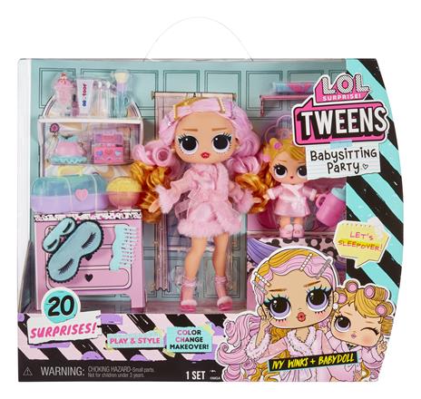 L.O.L. Surprise! Tweens + Tots Baby Sitters- Ivy Winks + Babydoll - 7