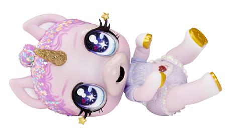 Glitter Babyz Unicorn Doll- Pink Rainbow (Jewels Daydreamer) - 5