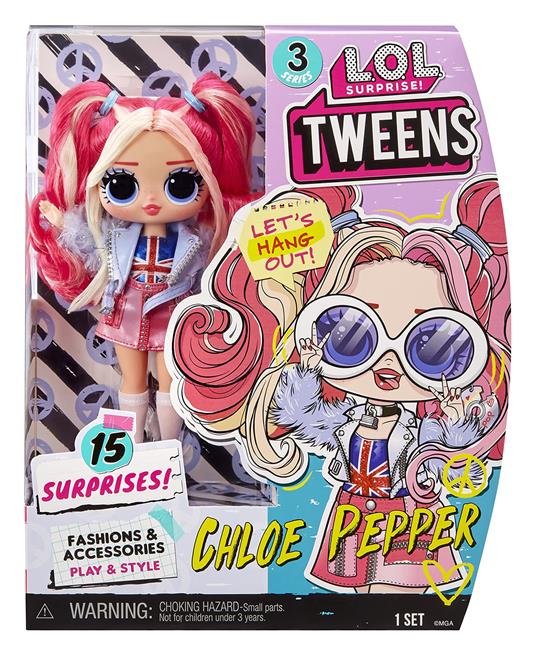 L.O.L. Surprise! Tweens S3 Doll- Chloe Pepper