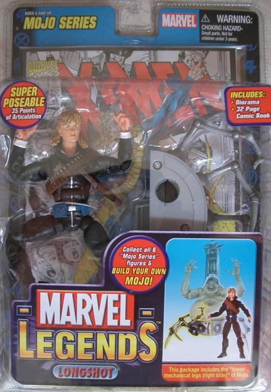 Marvel Legends Mojo Series Action Figure Longshot