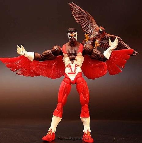 Toybiz Marvel Legends 14 Mojo Series Falcon Action Figure New Nuovo - 5