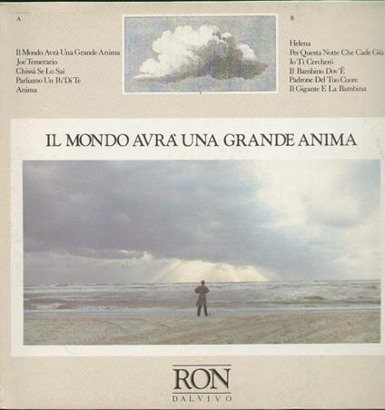 Il Mondo Avrà Una Grande Anima - Vinile LP di Ron