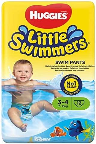 Little Swimmers Pannolini Neonato Taglia 3-4 anni per Mare o Piscina  confezione da 12 Pz - Huggies - Per la culla e il passeggino - Giocattoli |  IBS