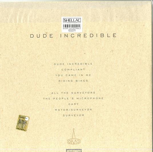 Dude Incredible - Vinile LP di Shellac - 2