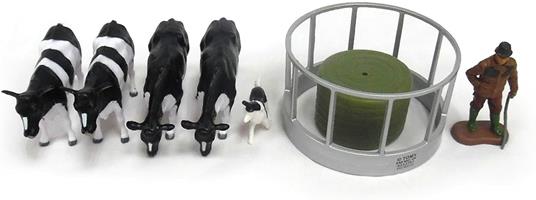 Set Mangiatoia con Personaggi e mucche (LC43137)