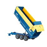 1/32 Kane Tri-Axel Halfpipe Silage Trailer (LC43284)